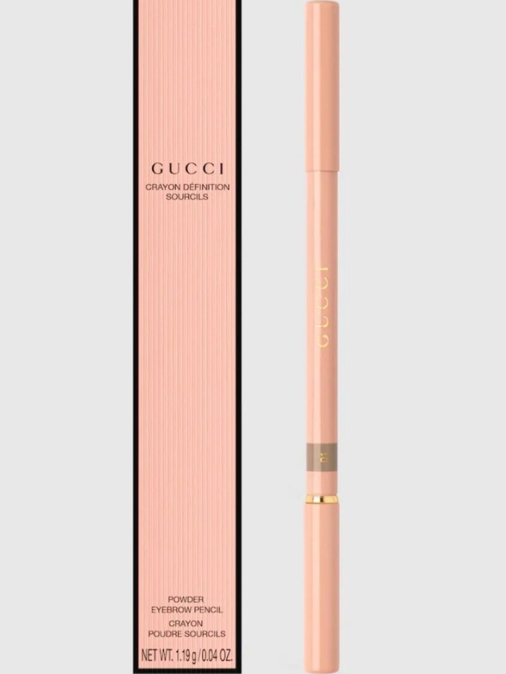 Gucci NIB Crayon Definition Sourcils Powder Eyebrow Pencil - Picture 1 of 7